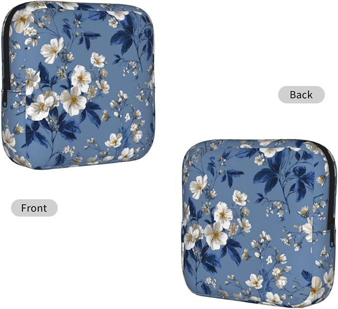 White Flower Blue