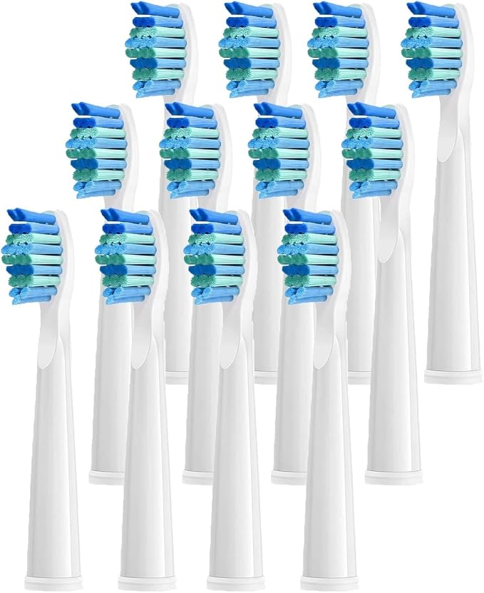 12pcs White