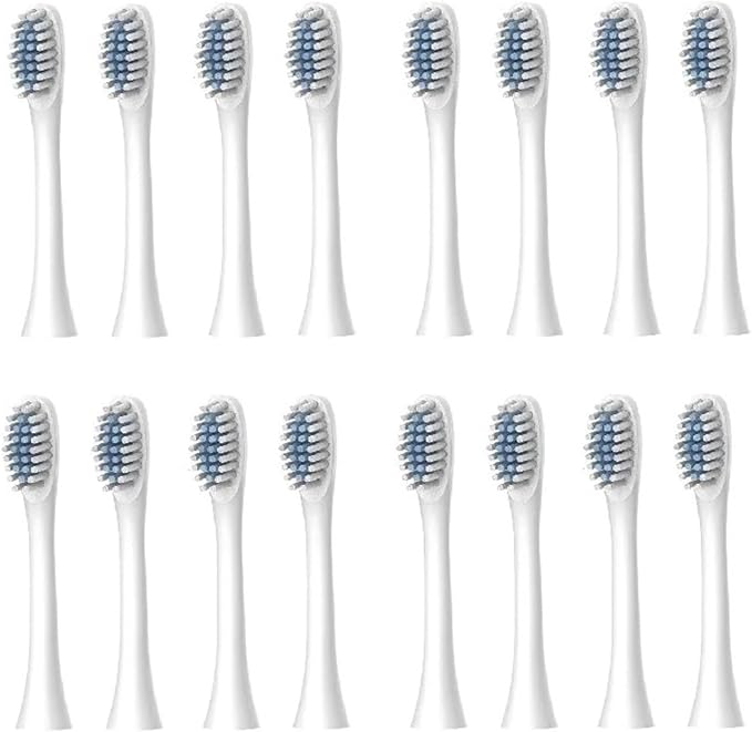 16pcs White