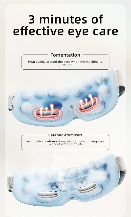 Blue Vibration Eye Massager