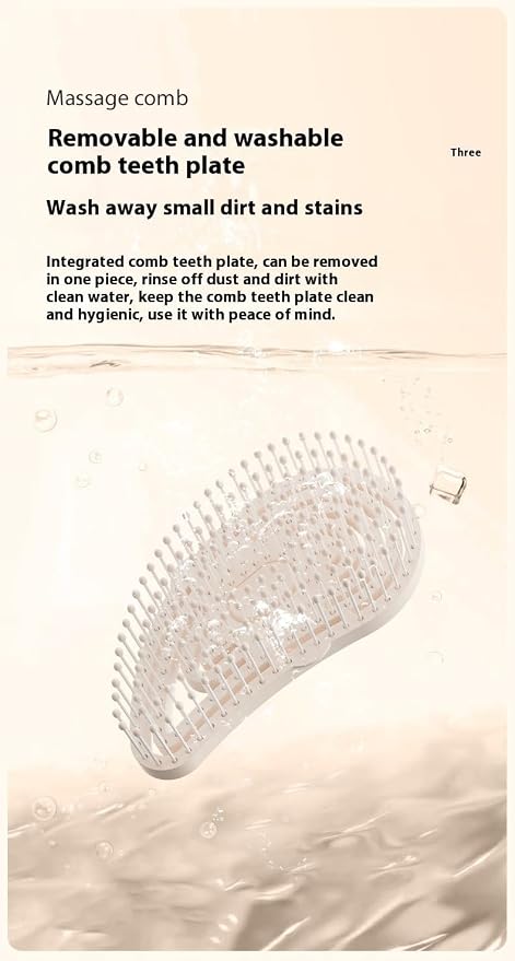 Vibrating Hair Brush With Mist Spray