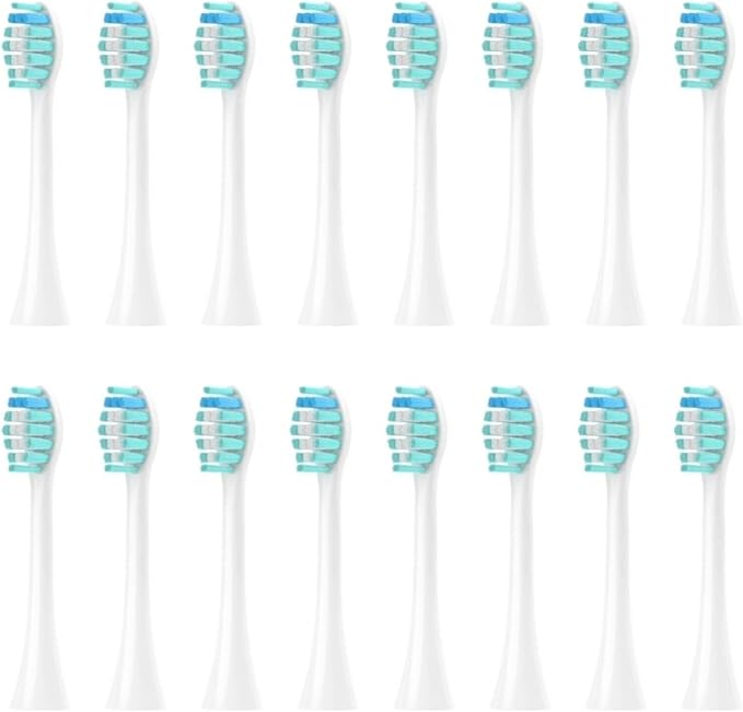 16pcs White