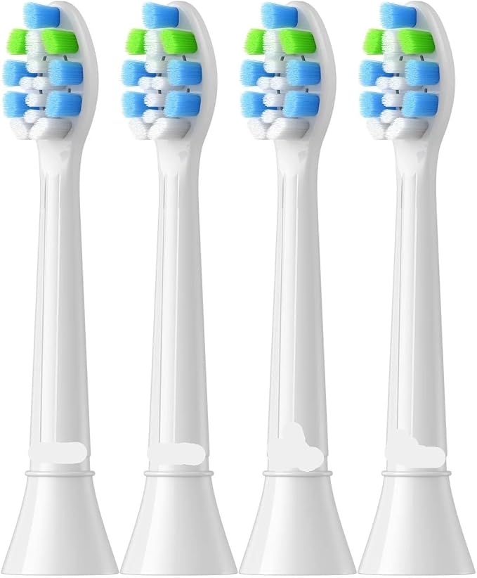 4pcs Blue-white