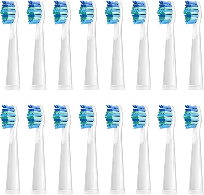 16pcs White