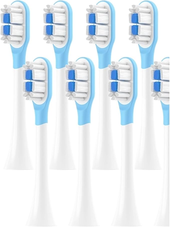 8 Pcs Bj White
