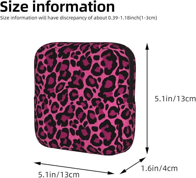 Pink Leopard Print Black