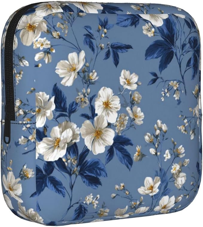 White Flower Blue