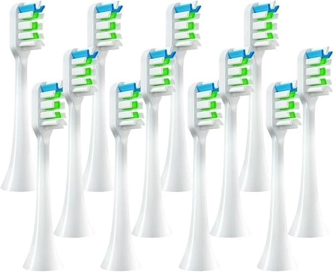 12pcs White
