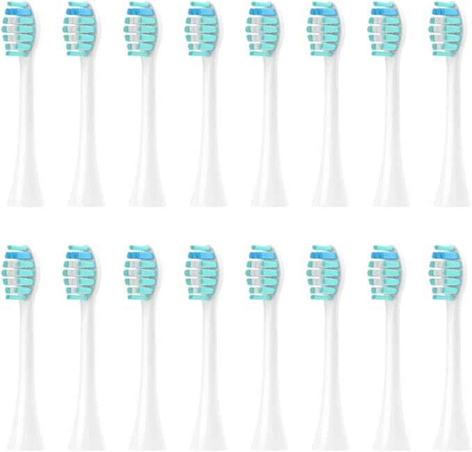 16pcs White