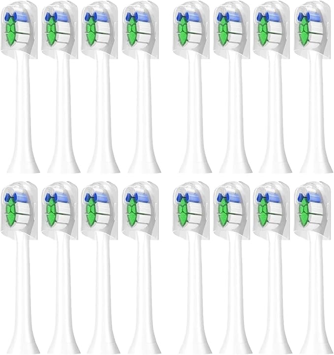16pcs White