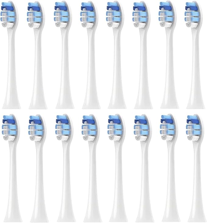 16pcs White