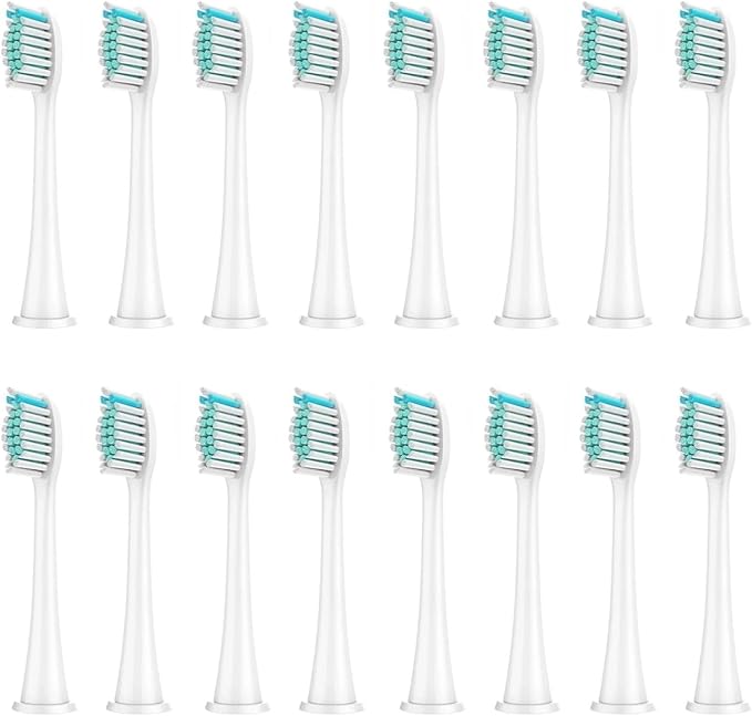 16pcs White