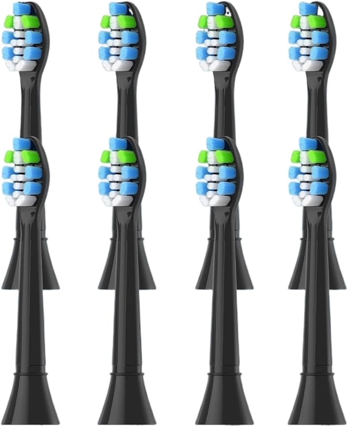8pcs Black