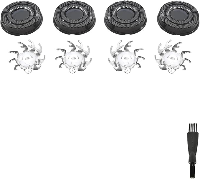 Black 4 Pcs 1 Set