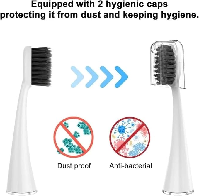8pcs White