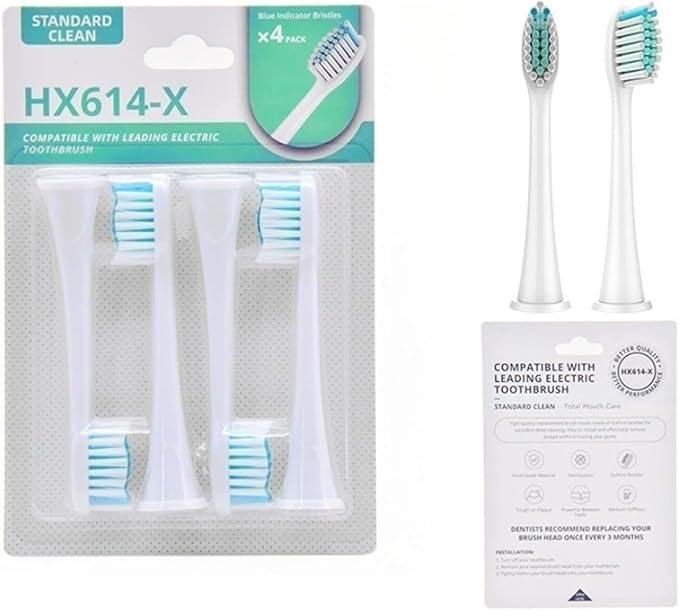 4pcs 614-x White