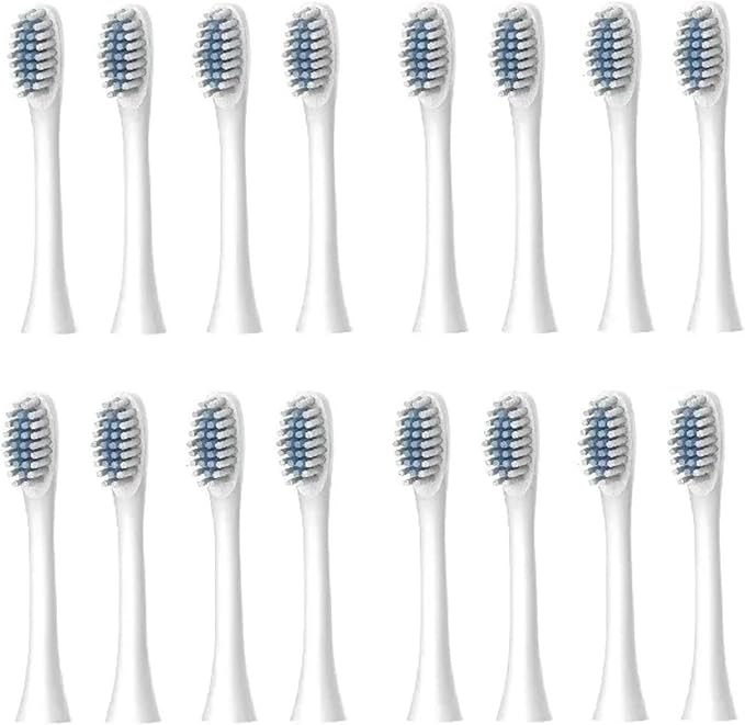 16pcs White