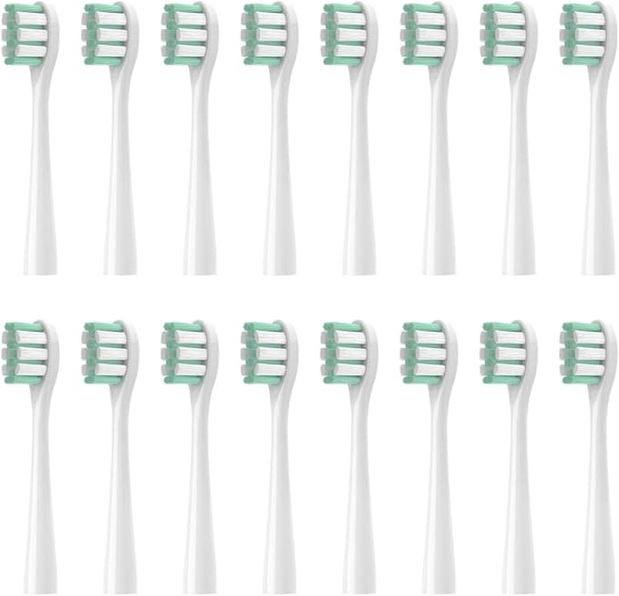 16pcs White