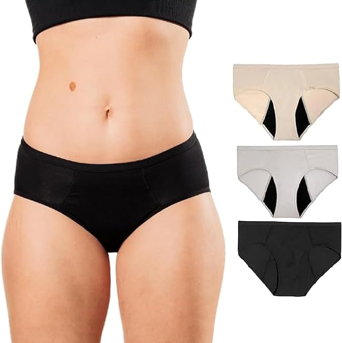 3 Pack: Black - Nude - Gray