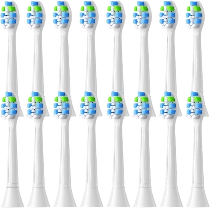 16pcs White