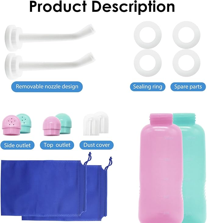 Pink/Green 2-pack