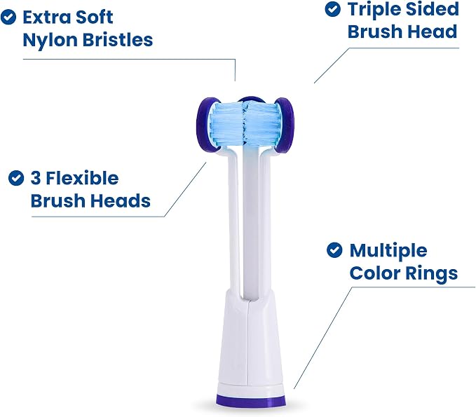 Extra Soft Bristles 3 Pack