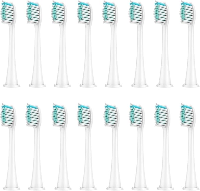 16pcs White