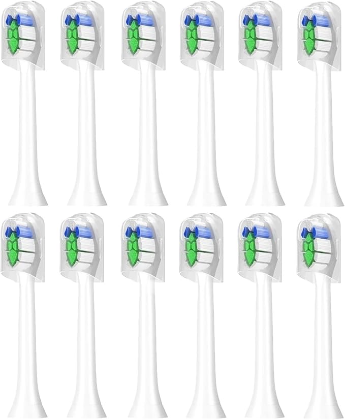 12pcs White