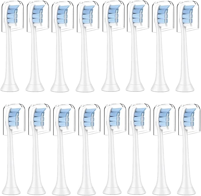 16pcs White