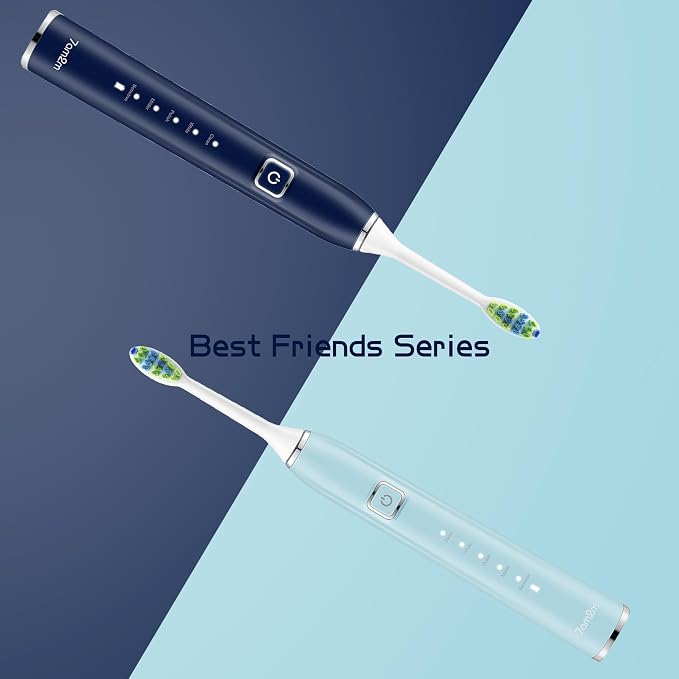 Navy Blue & Light Blue