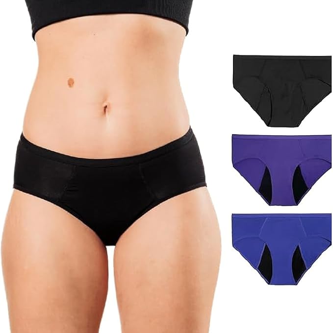 3 Pack: Black - Dark Blue - Dark Purple