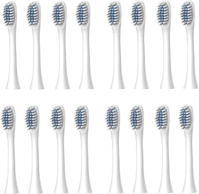 16pcs White