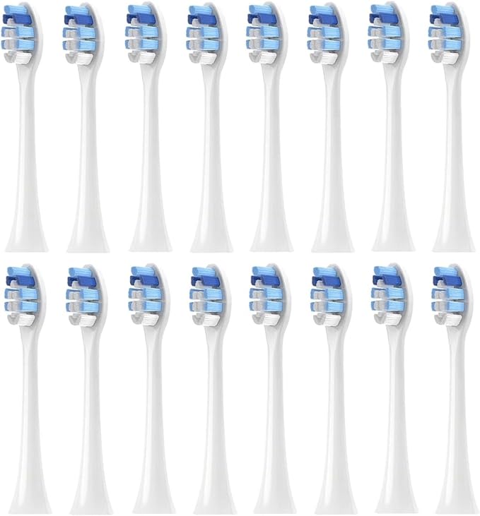 16pcs White