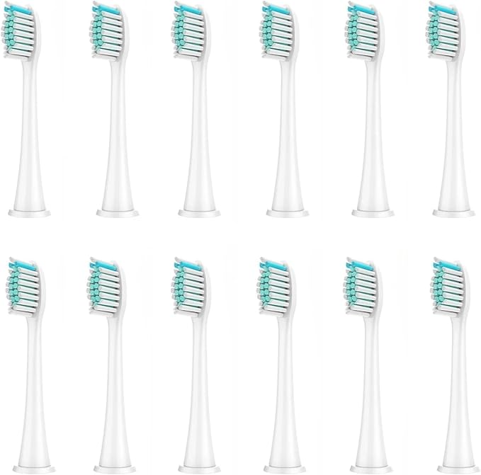 12pcs White