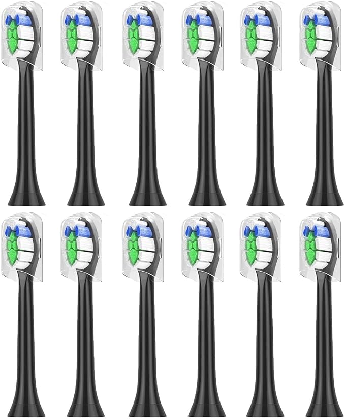 12pcs Black