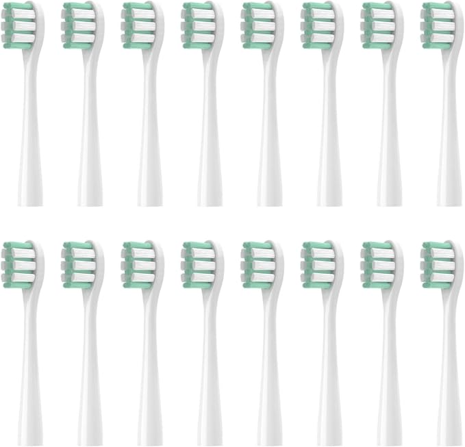 16pcs White