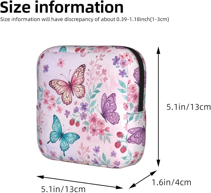 Butterfly Pink Floral Purple