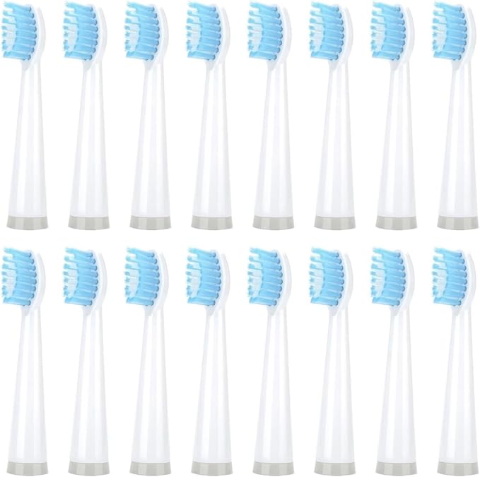 16pcs White