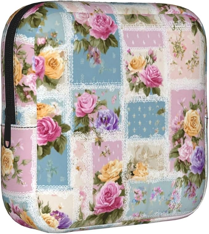 Patchwork Floral Pink Yellow