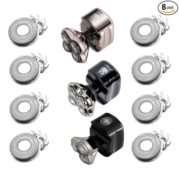8 PCS Silvery