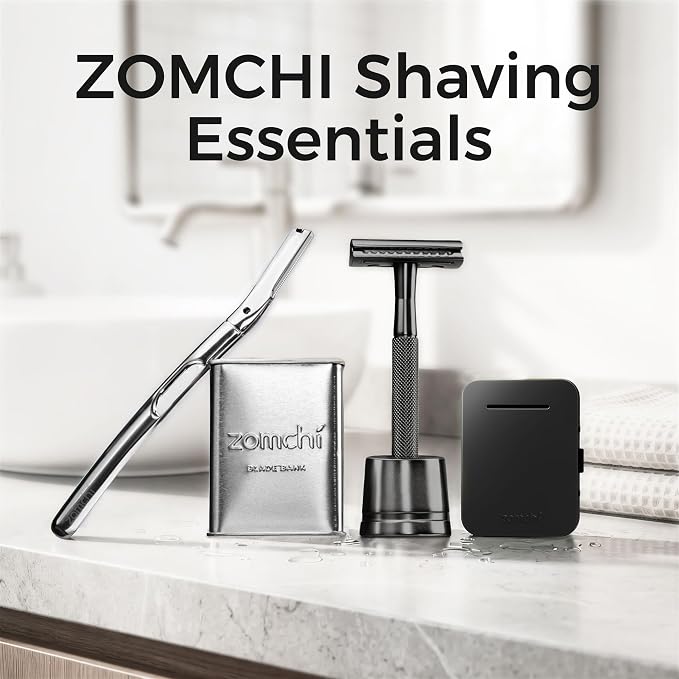 Black Razor with Stand