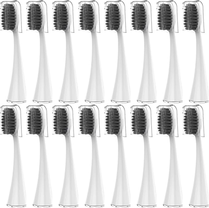 16pcs White