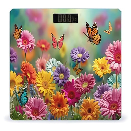 Colorful Flowers And Butterflies-1
