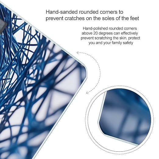 Blue Wire Tunnel Abstract