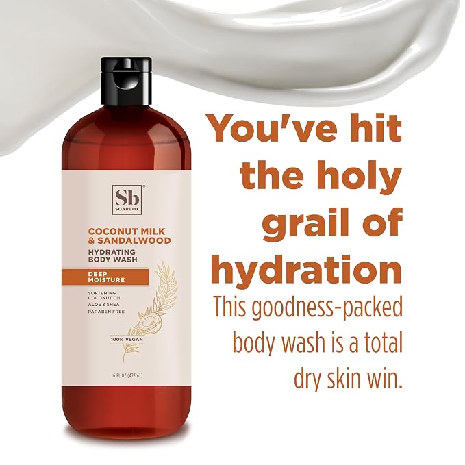 Coconut Milk + Sandalwood (16 oz.)