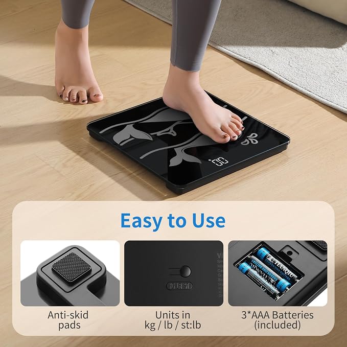 Smart Scale Black 600lb