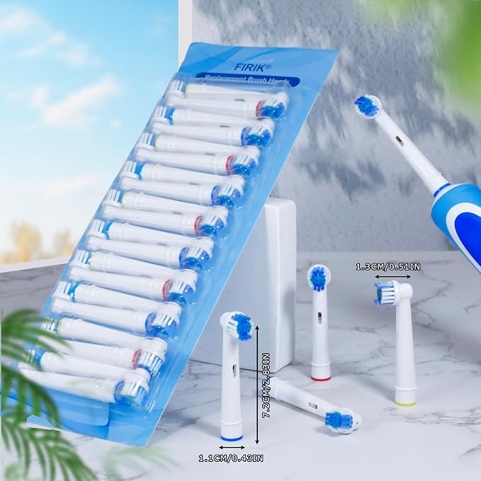16 Pack Compatible With Oral B
