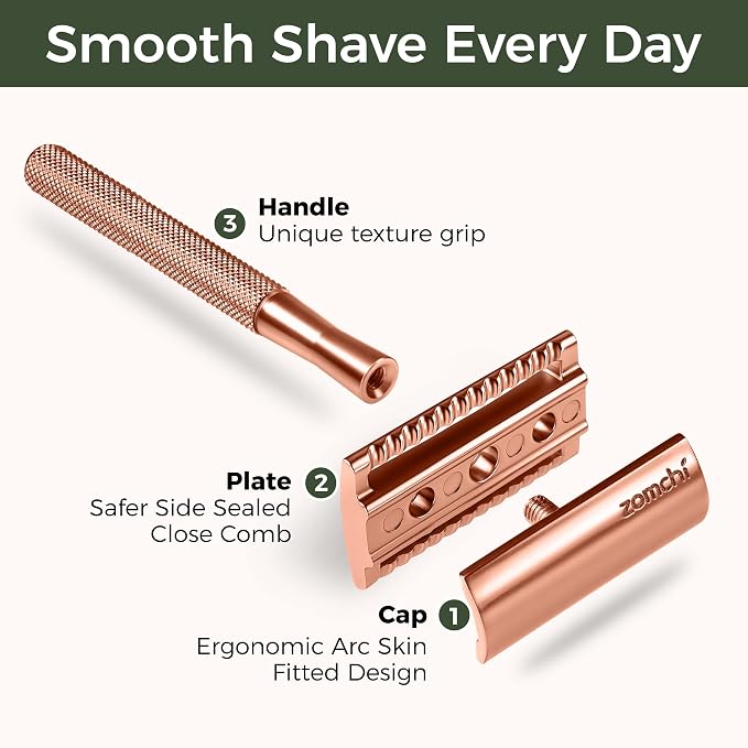 Rose Gold Razor