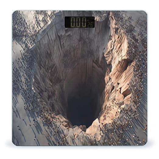 Deep Crater Landscape Rock Formation