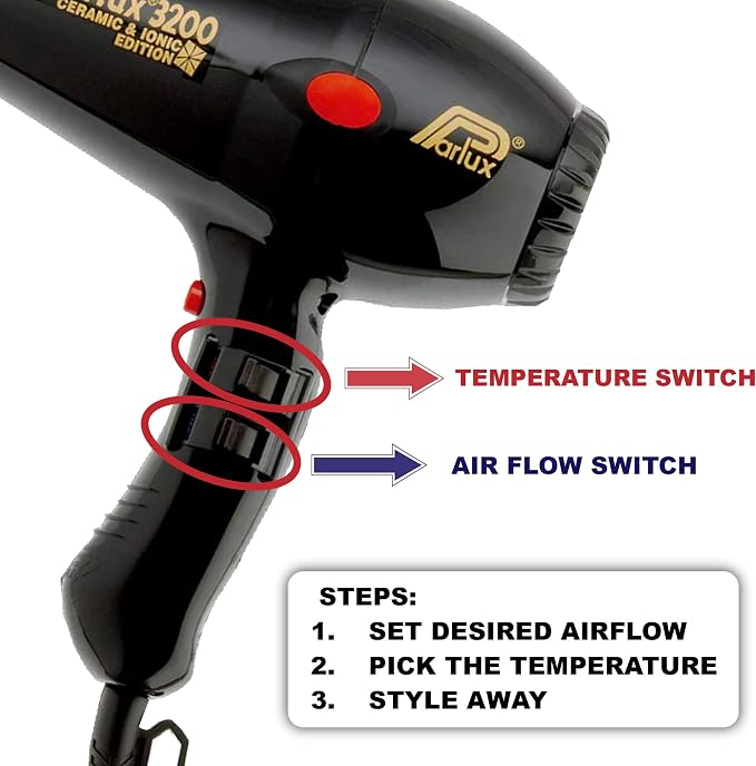 3200 Ceramic Ionic Black + Diffuser